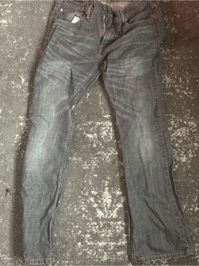 Light Grey Levi 527 Jeans